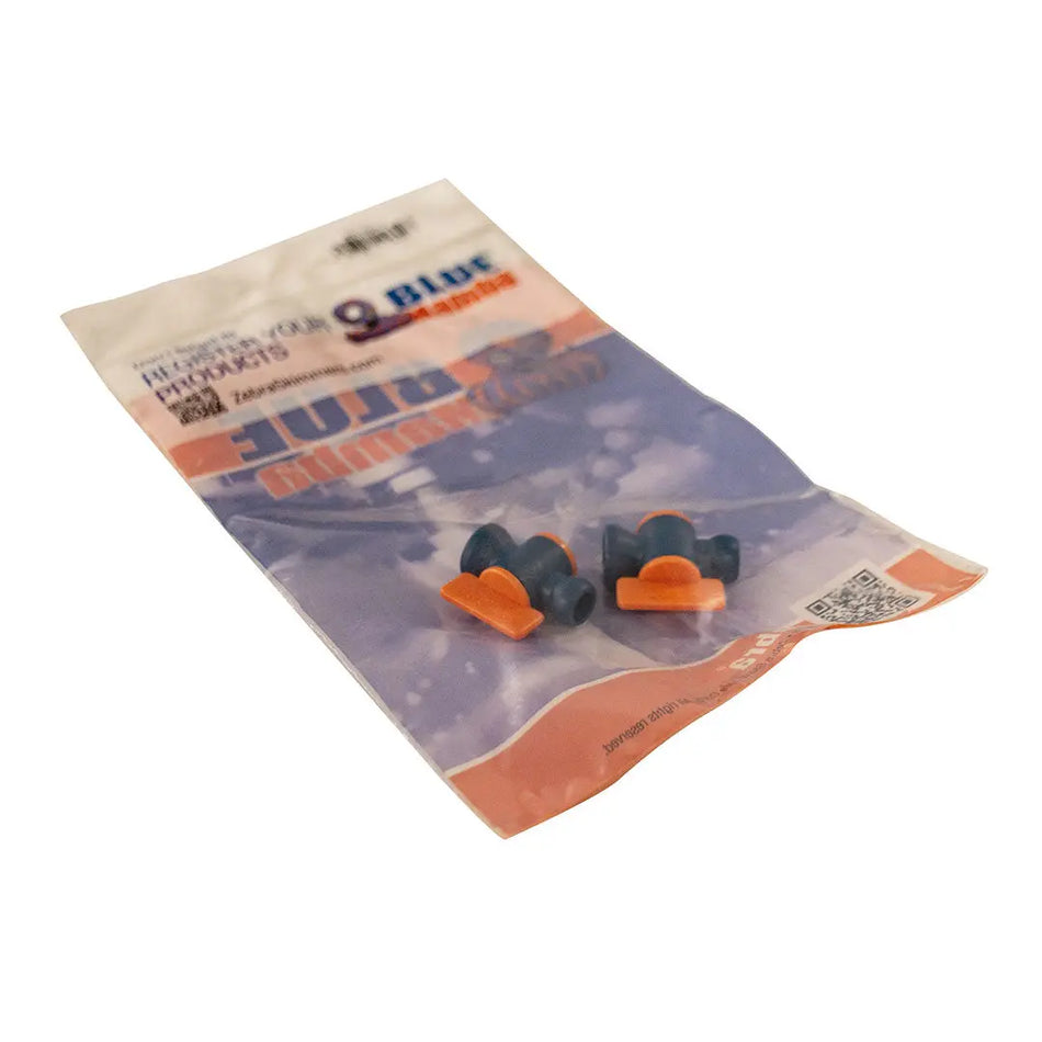 BLUE Mamba 1/4" Female In-line Valve - Zebra Skimmers Store