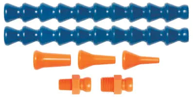 BLUE Mamba 1/4" Loc-line Compatible Flexible Hose Kit - Zebra Skimmers Store