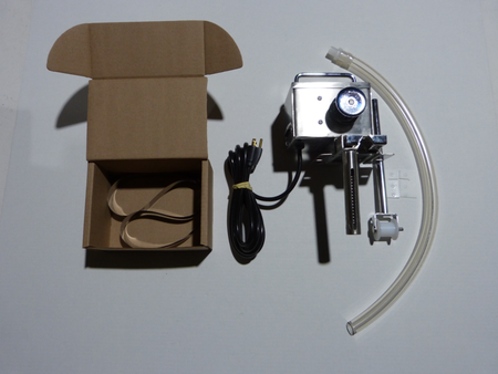Zebra stainless steel belt oil skimmer - front