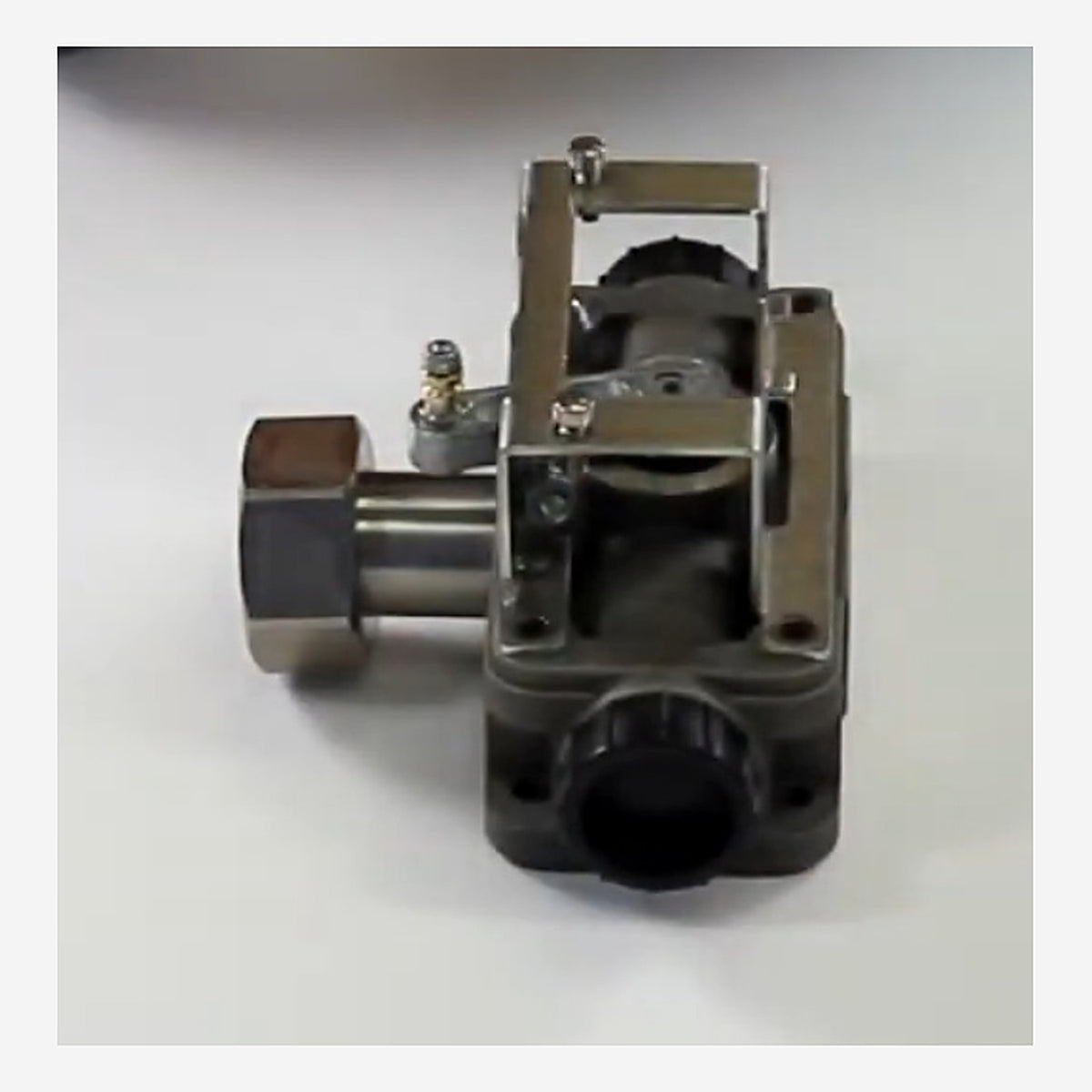 Zebra MIXPP518 proportioning pump valve block assembly, stainless steel, part MIXPP518.VBA