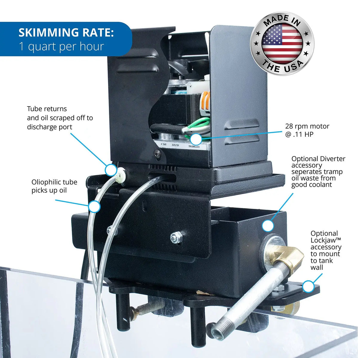 ZVA8-* Sidewinder Tube Skimmer - Zebra Skimmers Store