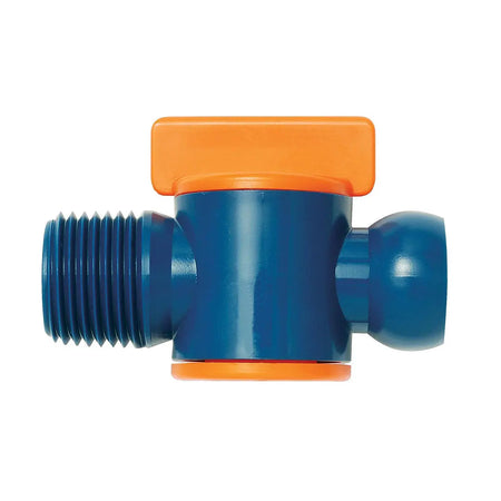 BLUE Mamba 1/2" Male NPT Valve - Zebra Skimmers Store