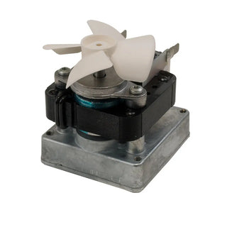 RAW replacement motor for Zebra disk skimmers — gearmotor and cooling fan only, no housing (MG07A2, MG02A2, MG06E2)