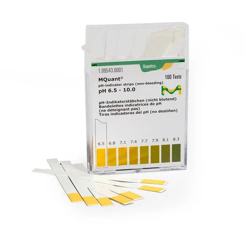 pH Test Strips for Coolant Monitoring - Zebra Skimmers Store